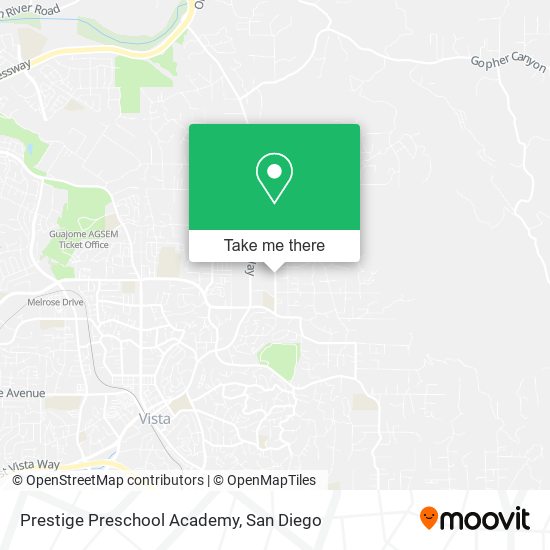 Prestige Preschool Academy map