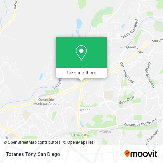 Totanes Tony map