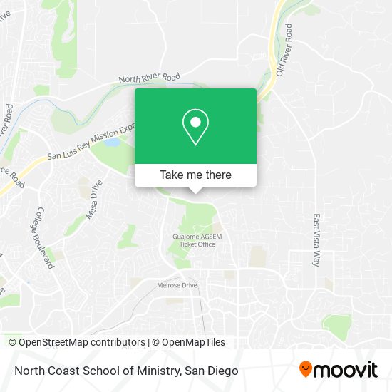 Mapa de North Coast School of Ministry