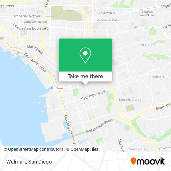 Walmart map