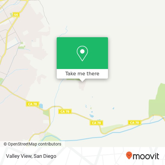 Mapa de Valley View