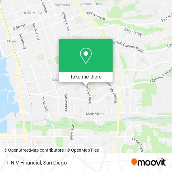 Mapa de T N V Financial