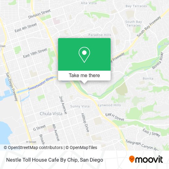 Nestle Toll House Cafe By Chip map