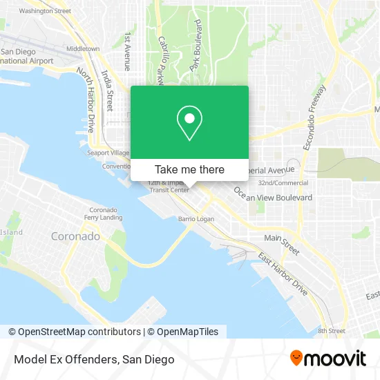 Mapa de Model Ex Offenders