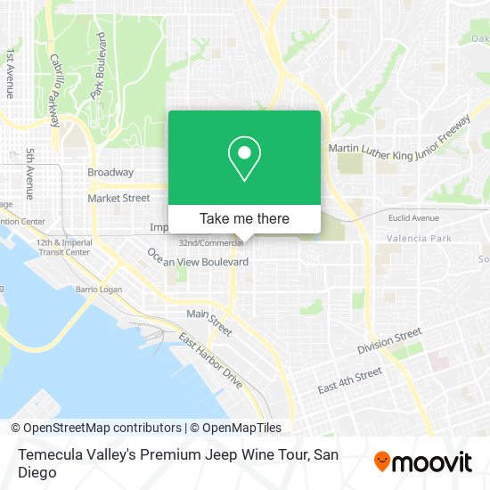 Temecula Valley's Premium Jeep Wine Tour map