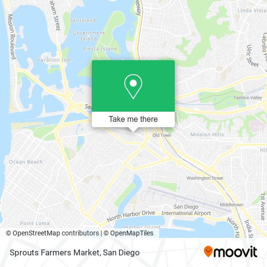 Sprouts Farmers Market map