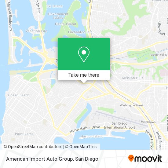 American Import Auto Group map