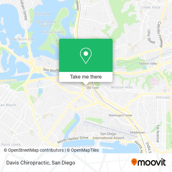 Davis Chiropractic map