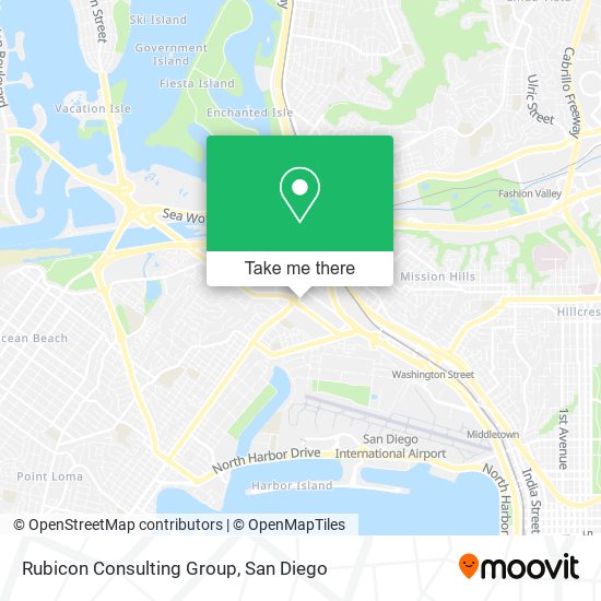 Mapa de Rubicon Consulting Group