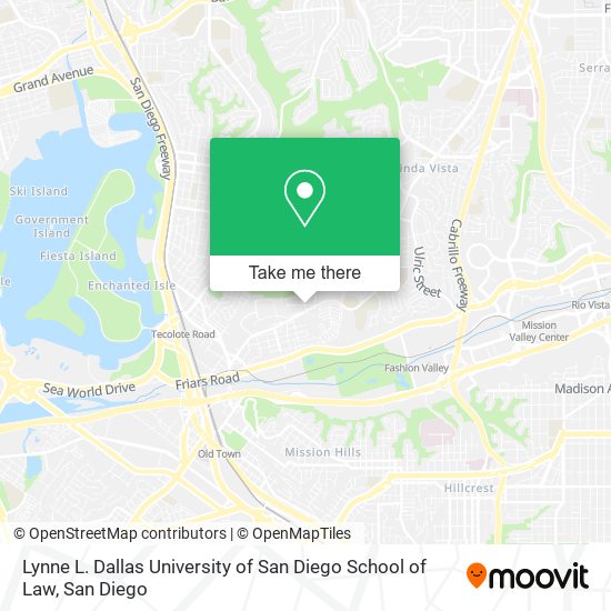 Lynne L. Dallas University of San Diego School of Law map