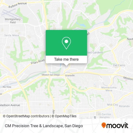 Mapa de CM Precision Tree & Landscape