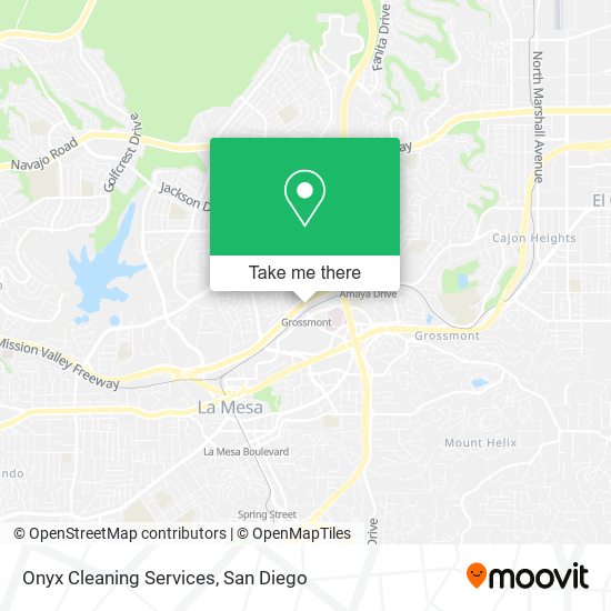 Onyx Cleaning Services map