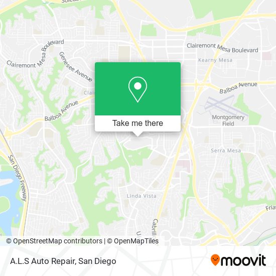Mapa de A.L.S Auto Repair
