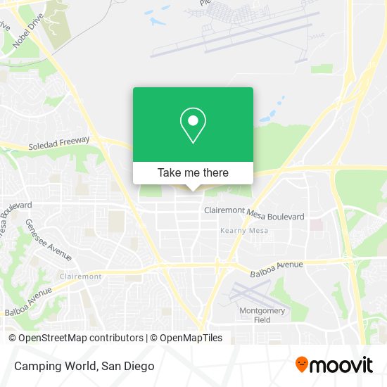 Camping World map