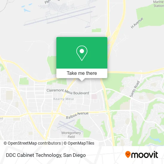 Mapa de DDC Cabinet Technology
