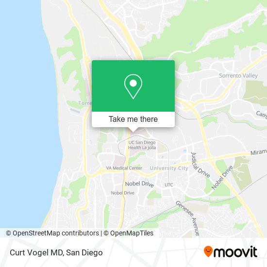Mapa de Curt Vogel MD