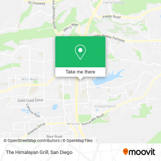 The Himalayan Grill map