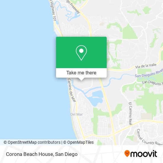 Mapa de Corona Beach House