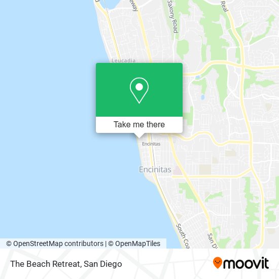 The Beach Retreat map