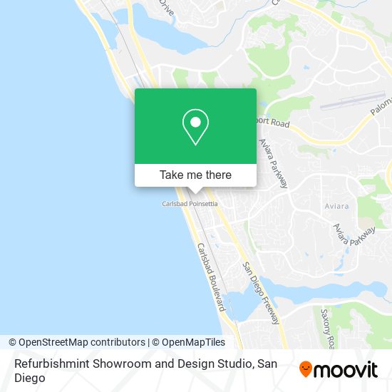 Refurbishmint Showroom and Design Studio map