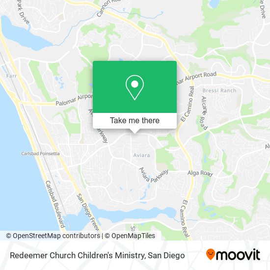 Redeemer Church Children's Ministry map