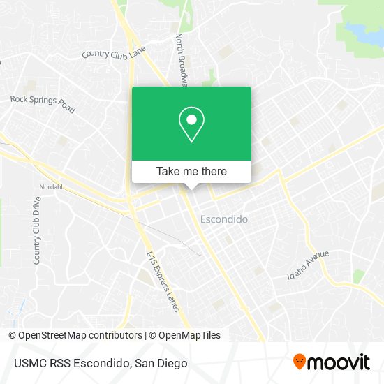USMC RSS Escondido map