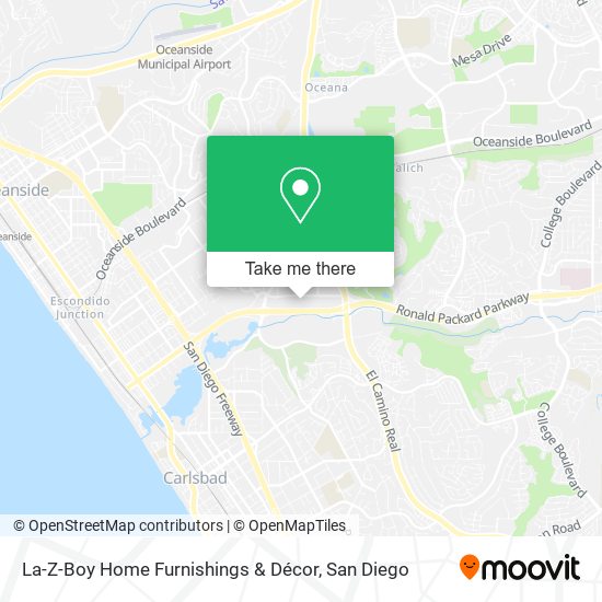 Mapa de La-Z-Boy Home Furnishings & Décor