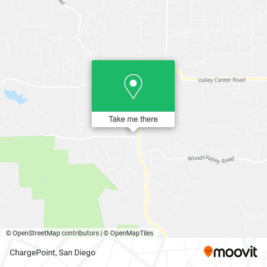 Mapa de ChargePoint