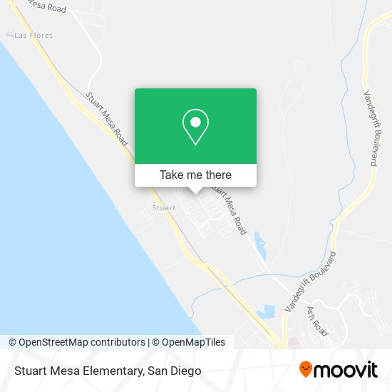 Mapa de Stuart Mesa Elementary