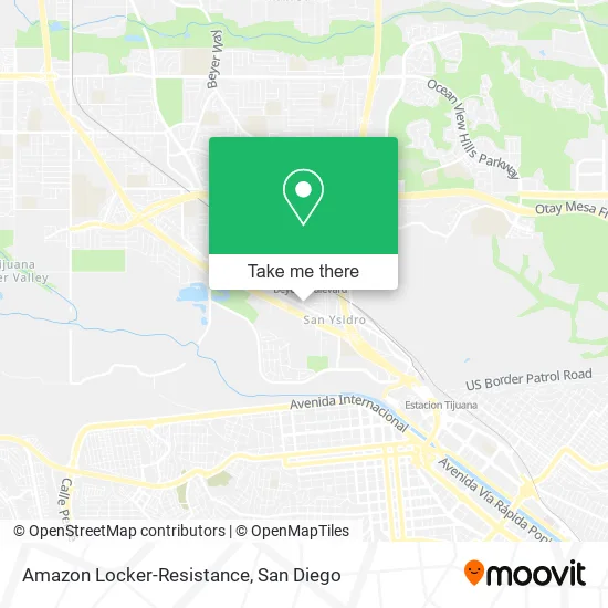 Amazon Locker-Resistance map