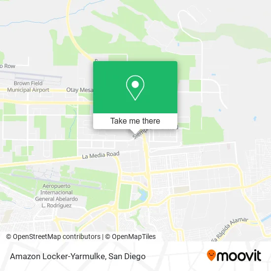 Mapa de Amazon Locker-Yarmulke