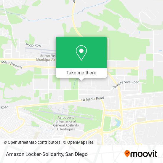 Amazon Locker-Solidarity map