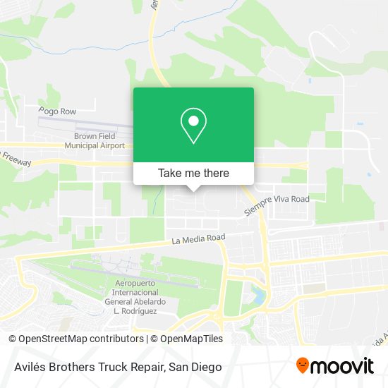 Avilés Brothers Truck Repair map