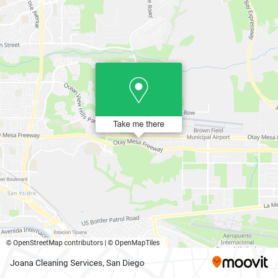 Joana Cleaning Services map