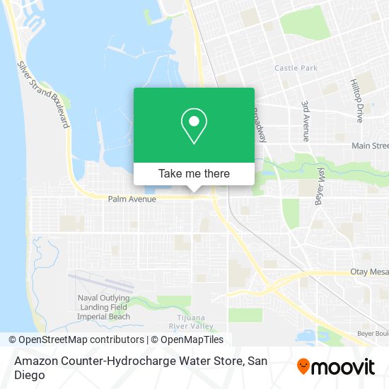 Mapa de Amazon Counter-Hydrocharge Water Store