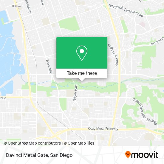 Davinci Metal Gate map