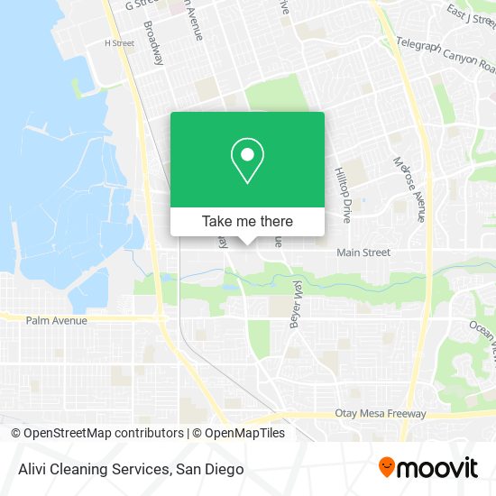 Mapa de Alivi Cleaning Services