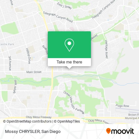 Mossy CHRYSLER map