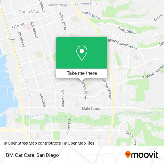 BM Car Care map