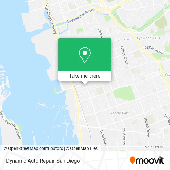 Mapa de Dynamic Auto Repair