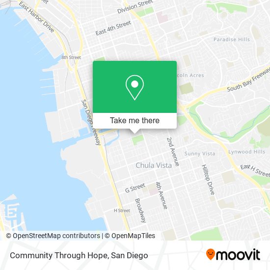 Mapa de Community Through Hope