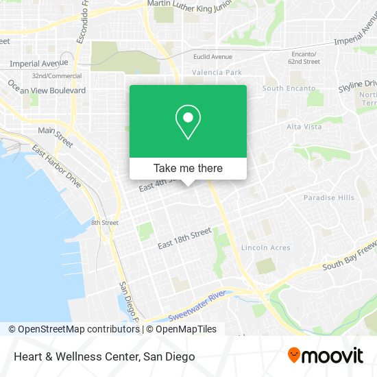 Heart & Wellness Center map