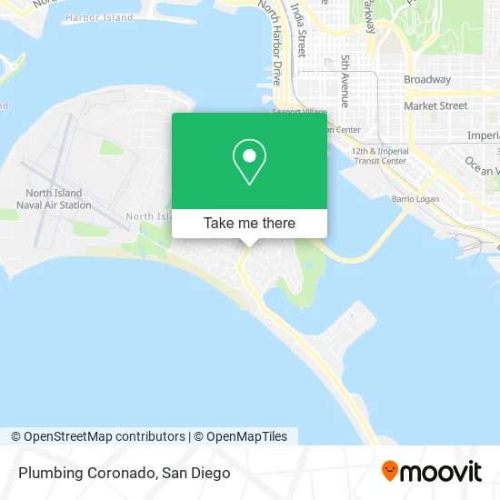 Plumbing Coronado map