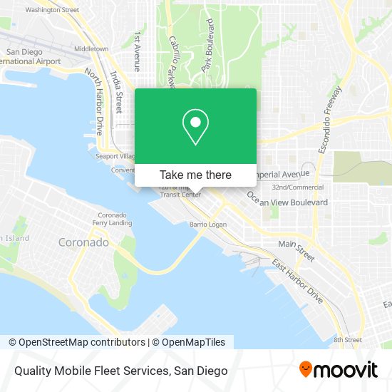 Quality Mobile Fleet Services map