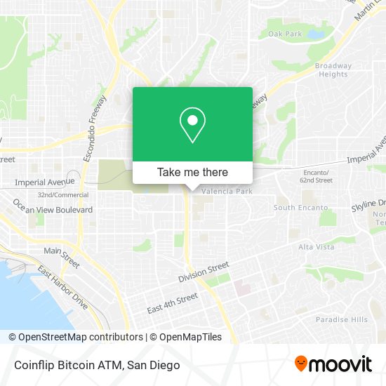 Mapa de Coinflip Bitcoin ATM