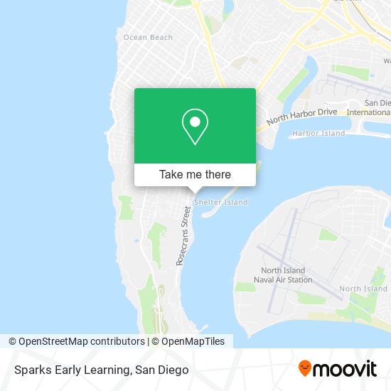 Sparks Early Learning map
