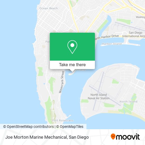 Joe Morton Marine Mechanical map