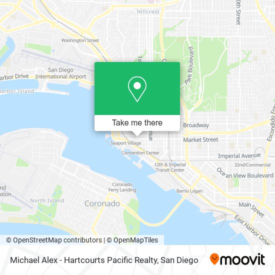 Michael Alex - Hartcourts Pacific Realty map