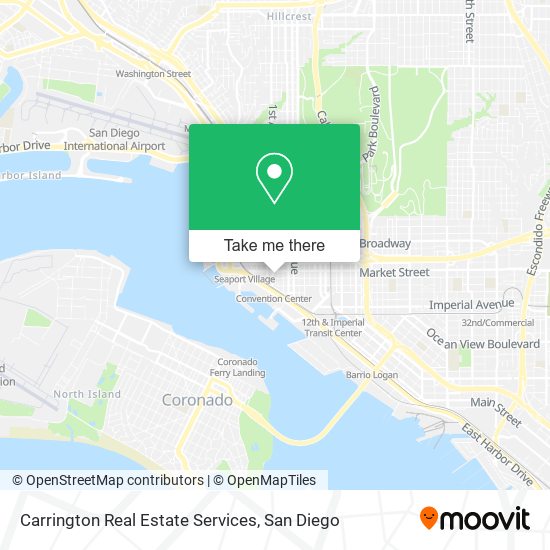 Mapa de Carrington Real Estate Services