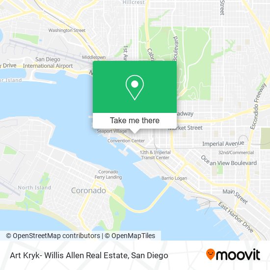 Mapa de Art Kryk- Willis Allen Real Estate